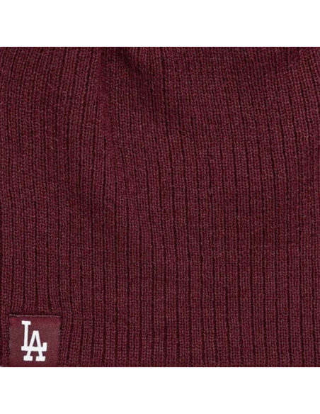 New era skully los angeles dodgers hat 60691106 bordowe one size