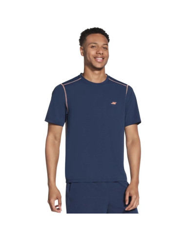 Skechers go dri all day tee ts315-nvy granatowe xl