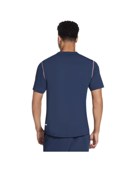 Skechers go dri all day tee ts315-nvy granatowe xl