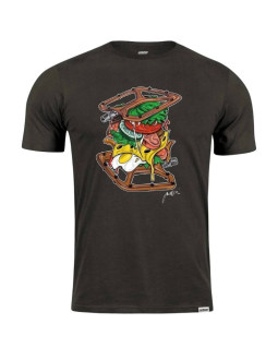 Funn t-shirt python burger xl