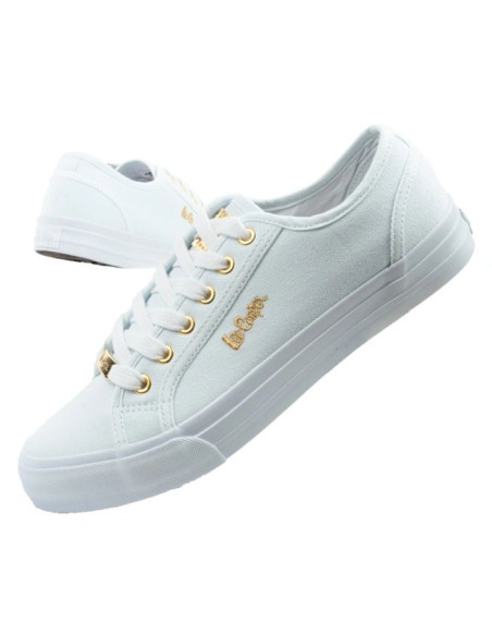 Lee cooper buty sportowe damskie trampki modne białe wygodne