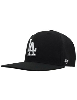 47 brand los angeles dodgers no shot 47 captain 47 cap b-nshot12wbp-bkg czarne one size