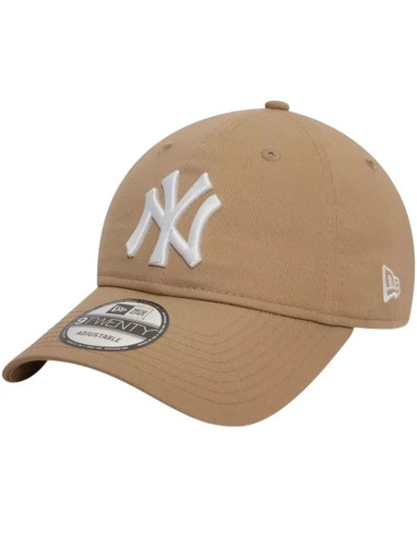 New era 9twenty league essentials new york yankees cap 60471468 beżowe osfa