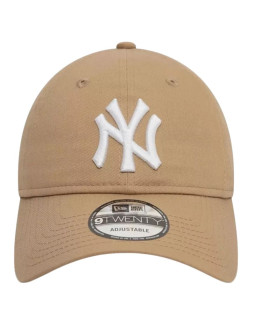 New era 9twenty league essentials new york yankees cap 60471468 beżowe osfa 2