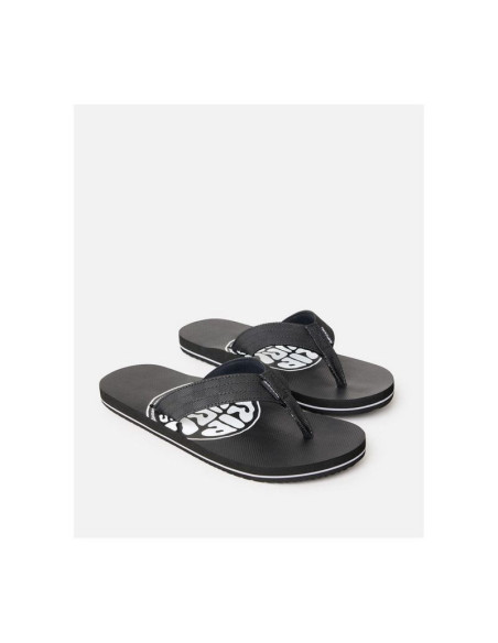 Japonki plażowe rip curl ripper bloom open toe czarne