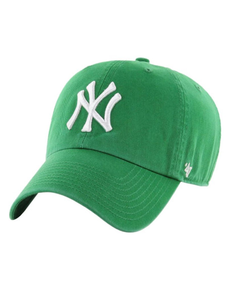 47 brand new york yankees mlb clean up jr cap b-rgw17gws-ky-kid zielone one size