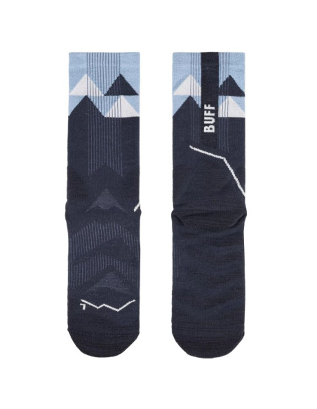 Buff thermonet crew socks 138869779 granatowe 36-38