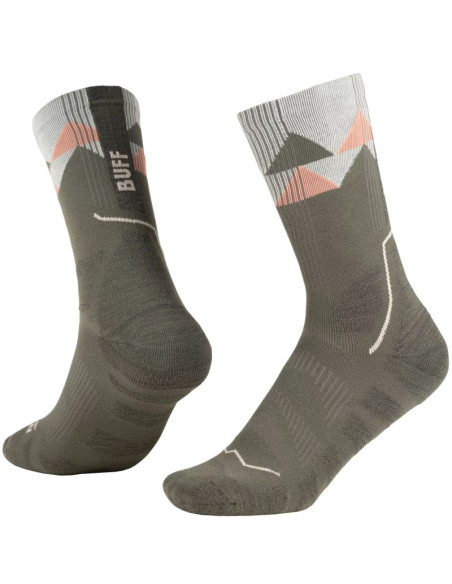 Buff thermonet crew socks 138869823 zielone 39-41