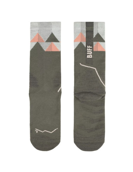 Buff thermonet crew socks 138869823 zielone 39-41