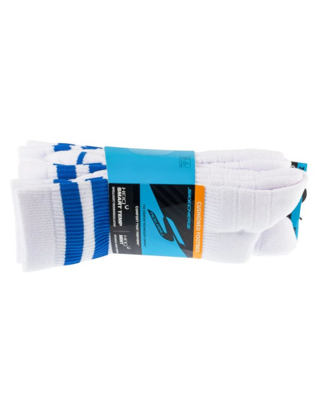 Skechers 3pk mens pf pball crew socks s01373hp-wbl białe 41-46