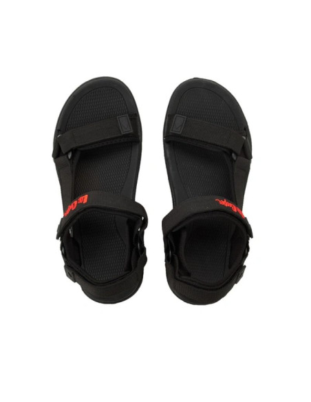 Lee cooper buty męskie sandały na rzepy na lato na plażę lekkie czarne