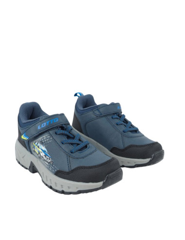 Buty dla dzieci lotto fulger k granatowo-niebieskie 2601400k 5950