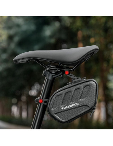 Torba podsiodłowa rockbros c61 - twarda skorupa, pod lampkę