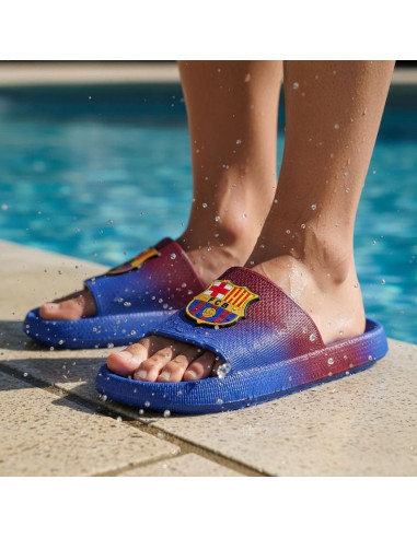 Fc barcelona klapki flip flops 2300007497