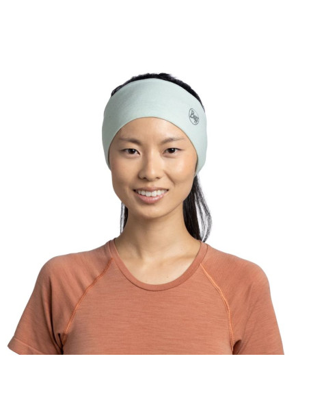Buff merino lightweight headband 13558082610 zielone one size