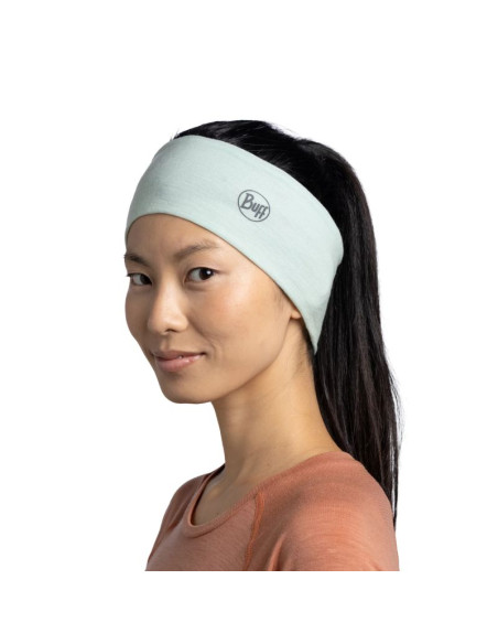 Buff merino lightweight headband 13558082610 zielone one size