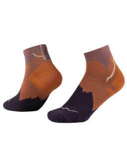 Buff merino lightweight quarter socks 137792221 brązowe 36-38