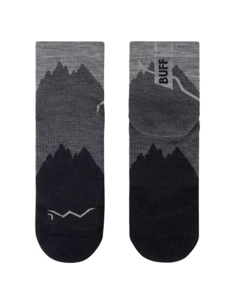 Buff merino lightweight quarter socks 137792999 czarne 36-38