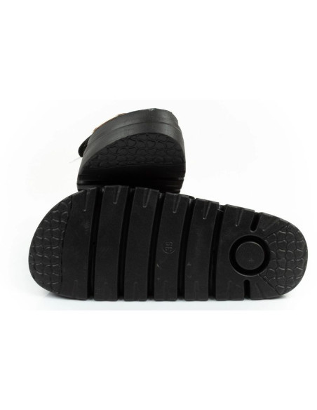 Lee cooper buty laczki damskie klapki srebrne wygodne platforma modne