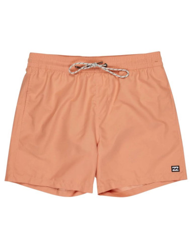Billabong all day layback 16" shorts ebyjv00134-nhy0 pomarańczowe l