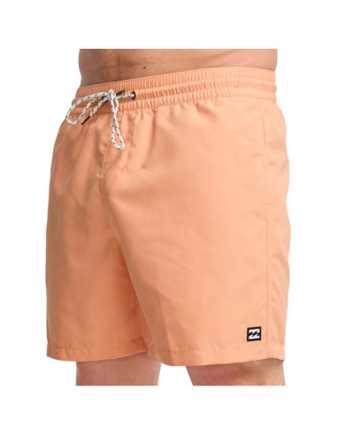Billabong all day layback 16" shorts ebyjv00134-nhy0 pomarańczowe l