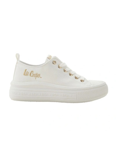 Lee cooper buty damskie sportowe trampki białe platforma modne