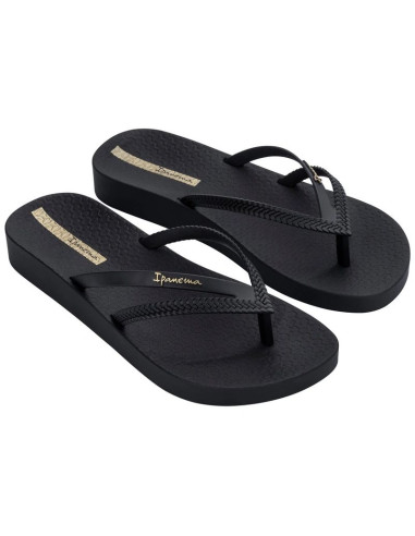 Ipanema klapki damskie japonki bossa soft v wygodne czarne modne