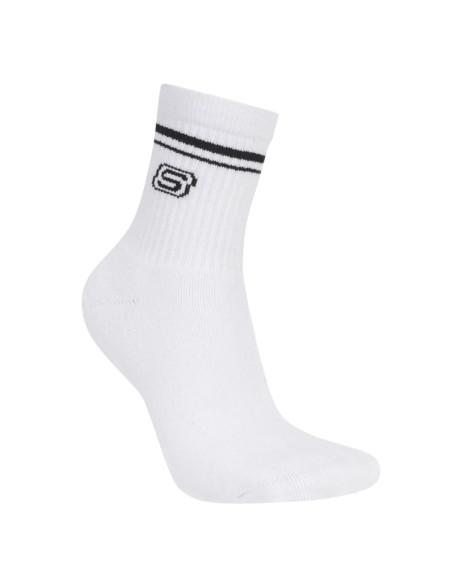 Skechers 3pk wpk wmn ls low crew s601827-wht białe 39-42