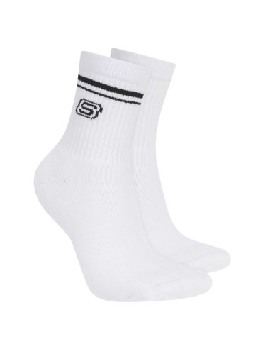 Skechers 3pk wpk wmn ls low crew s601827-wht białe 39-42