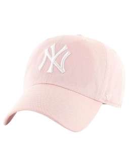47 brand new york yankees clean up cap b-rgw17gwsnl-pk różowe one size