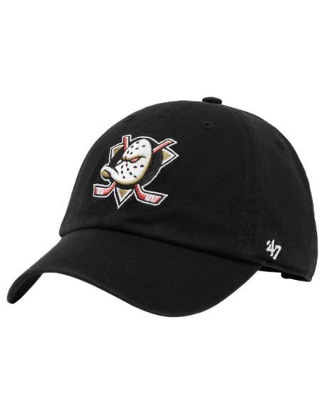 47 brand nhl anaheim ducks cap h-nlrgw25gws-bki czarne one size