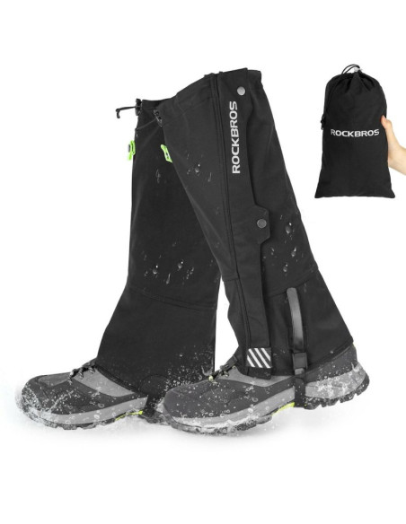 Rockbros wodoodporne stuptuty tt014 czarne l/xl