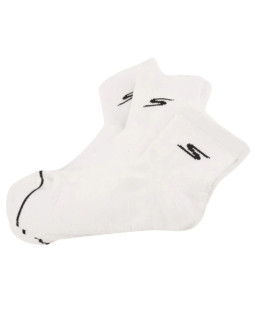 Skechers 3pk mens qtr prem basic socks s119050h-wht białe 43-46