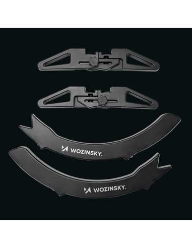 Stojak rowerowy wozinsky wsr-02 serwisowy stabilny na koło roweru - czarny