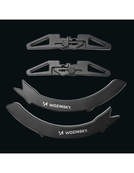 Stojak rowerowy wozinsky wsr-02 serwisowy stabilny na koło roweru - czarny