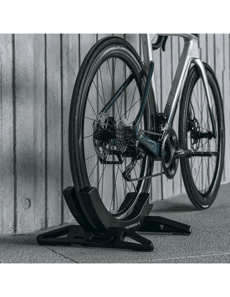 Stojak rowerowy wozinsky wsr-02 serwisowy stabilny na koło roweru - czarny