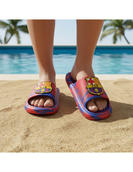 Fc barcelona klapki flip flops 2300007502