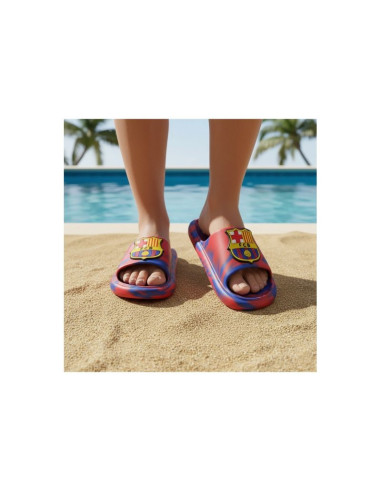 Fc barcelona klapki flip flops 2300007502