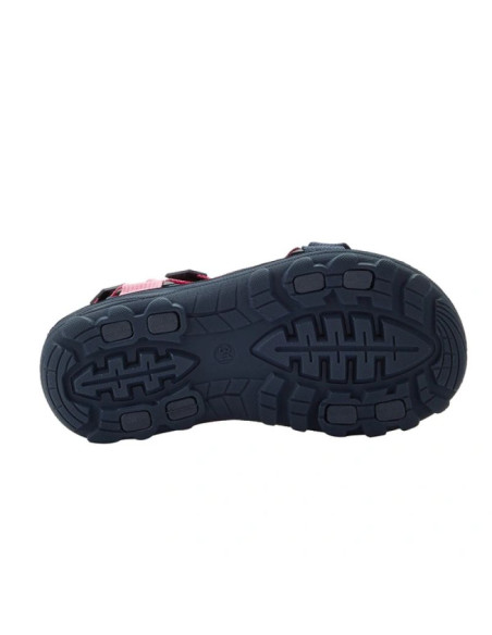 Lee cooper buty dziecięce dziewczęce sandały na rzepy na lato na plażę granatowe różowe