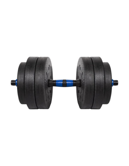Hantel bitumiczny regulowany z łącznikiem 1x20kg rebel active