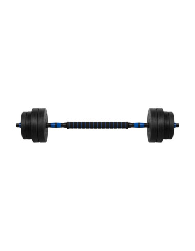 Hantel bitumiczny regulowany z łącznikiem 1x20kg rebel active