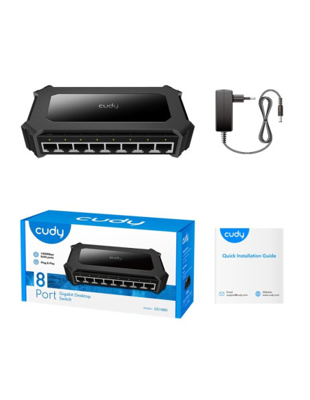 Switch cudy gs108d 8-port 10/100/1000