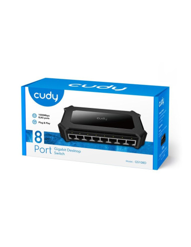 Switch cudy gs108d 8-port 10/100/1000