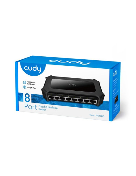 Switch cudy gs108d 8-port 10/100/1000