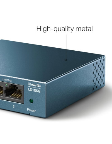 Switch tp-link tl-ls105g (5x 10/100/1000mbps)
