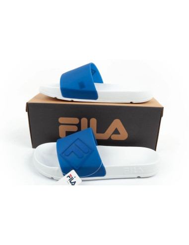 Fila klapki sportowe męskie laczki morro wygodne modne niebieskie buty