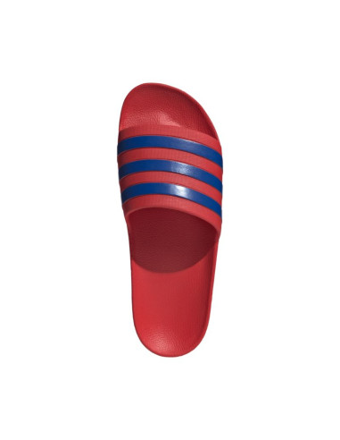Klapki adidas adilette aqua czerwono-niebieskie ih9012