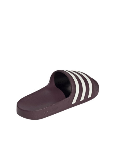 Klapki adidas adilette aqua bordowe kj7353