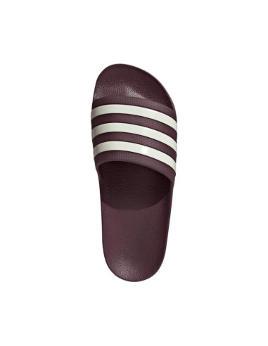 Klapki adidas adilette aqua bordowe kj7353