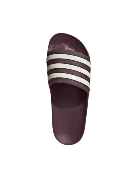 Klapki adidas adilette aqua bordowe kj7353